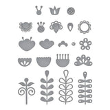 Spellbinders - Enchanted Garden Etched Dies