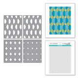 Spellbinders - Layered Geometric Diamond Stencils