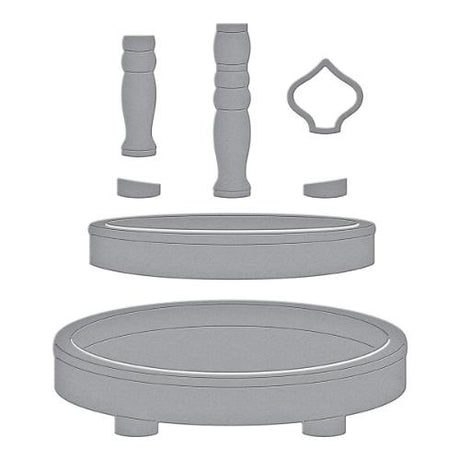 Spellbinders - Cutting Dies - Tiered Tray S4-1253