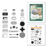 Spellbinders - Reading Matter Clear Stamp Set