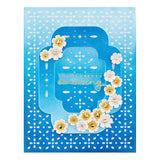 Spellbinders - Scrolled Punch & Pierce Plate Etched Die
