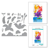 Spellbinders - Hummingbird and Lily Etched Dies