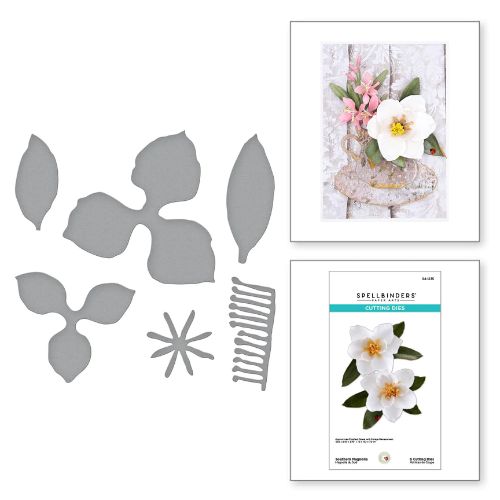 Spellbinders - Southern Magnolia Etched Dies