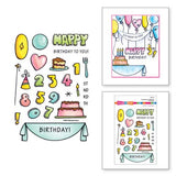 Stampendous - FransFormer&#x2122; Birthday Clear Stamps