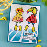 Stampendous - FransFormer&#x2122; Feathers Clear Stamps