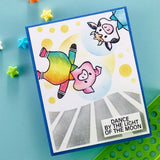 Stampendous - FransFormer&#x2122; Moon Dance Clear Stamps