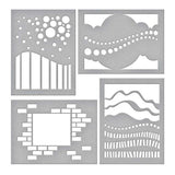 Stampendous - Dreamy Backdrop Stencils