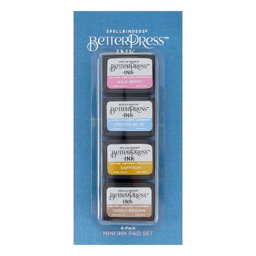 Spellbinders - Regal Tones BetterPress Ink Mini Set - 4 Pack