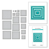 Spellbinders - Everlasting Squares Etched Dies