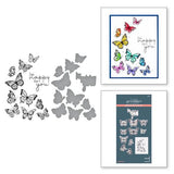 Spellbinders - Butterfly Swirl Press Plate & Die Set