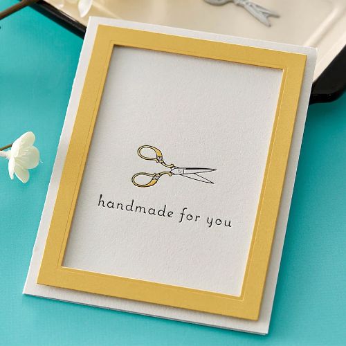 Spellbinders - Handmade for You Icons Press Plate & Die Set