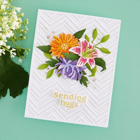 Spellbinders - Floral Stems and Ceramic Vases Die Bundle - Postage as per Actual
