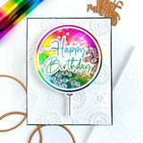Spellbinders - Giant Party Balloon Glimmer Hot Foil Plate & Die Set