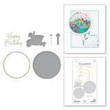 Spellbinders - Giant Party Balloon Glimmer Hot Foil Plate & Die Set