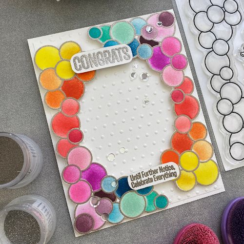 Spellbinders - Party Balloon Garland Clear Stamp Set