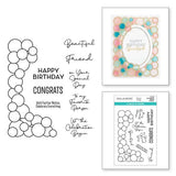 Spellbinders - Party Balloon Garland Clear Stamp Set