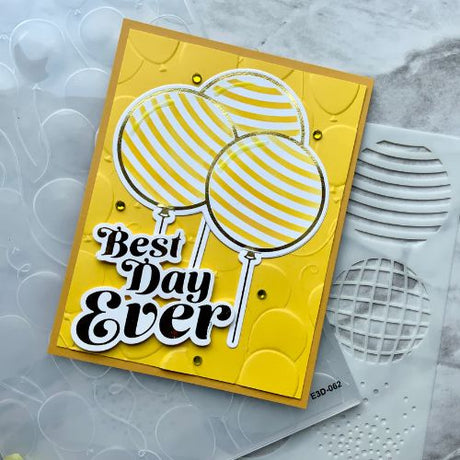 Spellbinders - Glimmering Best Day Hot Foil Plate & Die Set