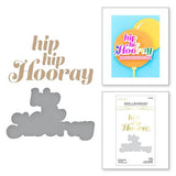 Spellbinders - Glimmering Hooray Hot Foil Plate & Die Set