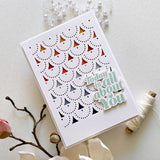 Spellbinders - Glimmering All About You Hot Foil Plate & Die Set