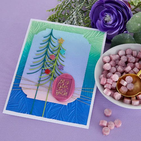 Spellbinders - All Is Calm Wax Seal Stamp