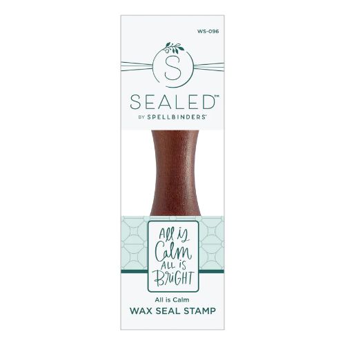 Spellbinders - All Is Calm Wax Seal Stamp