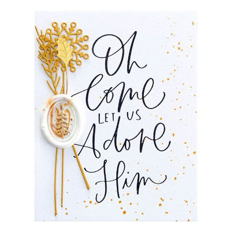 Spellbinders - 3 Pack Wax Seal Stamp - Holiday - Postage as per Actual