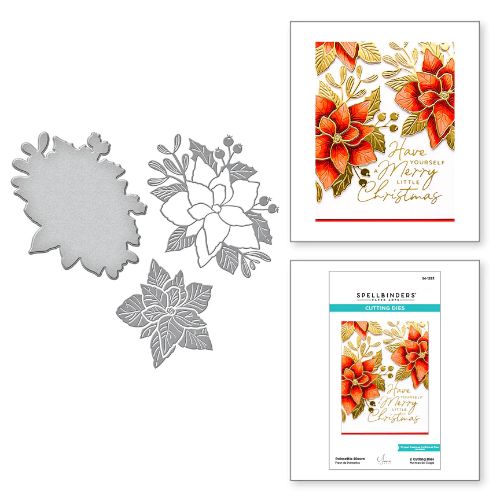 Spellbinders - Poinsettia Bloom Etched Dies by Yana Smakula