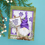 Spellbinders - Gnome Hugs Sentiments Clear Stamp Set