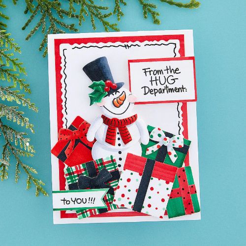 Spellbinders - Holiday Hugs Sentiments Clear Stamp Set