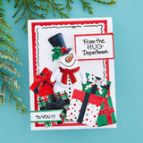 Spellbinders - Holiday Hugs Sentiments Clear Stamp Set