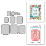 Spellbinders - Notched Corner Frames Etched Dies