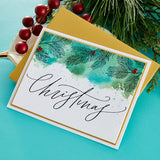 Spellbinders - Merriest Christmas Press Plate