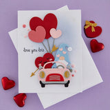 Spellbinders - Gnome Drive Hearts for You Etched Dies