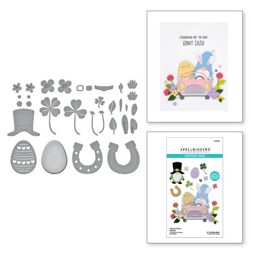 Spellbinders - Gnome Drive Spring Etched Dies