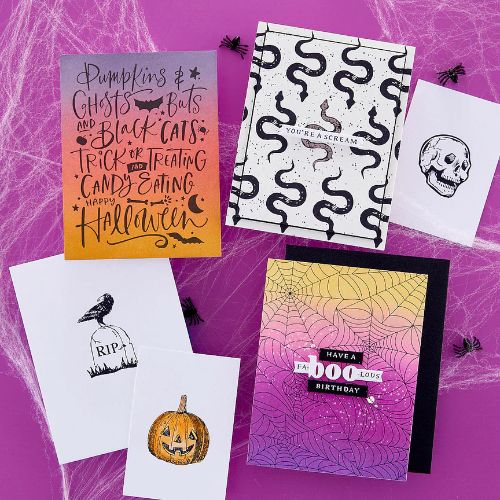 Spellbinders - Spider Web Background Press Plate