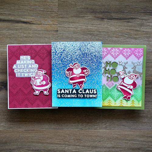 Spellbinders - Silly Santas Stamp & Die Bundle by Simon Hurley - Postage as per Actual