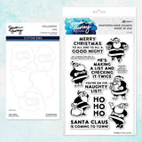 Spellbinders - Silly Santas Stamp & Die Bundle by Simon Hurley - Postage as per Actual