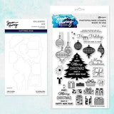Spellbinders - Retro Holiday Stamp & Die Bundle by Simon Hurley - Postage as per Actual