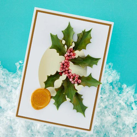 Spellbinders - American Holly Etched Dies