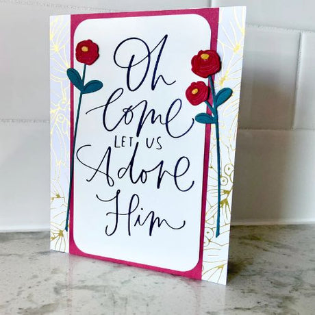 Spellbinders - Let Us Adore Him Press Plate