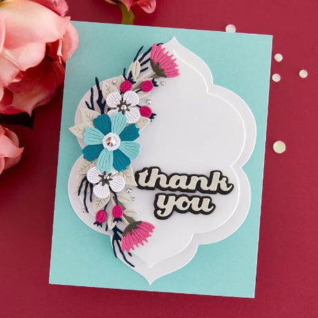 Spellbinders - Garden Wreath Add-Ons Etched Dies