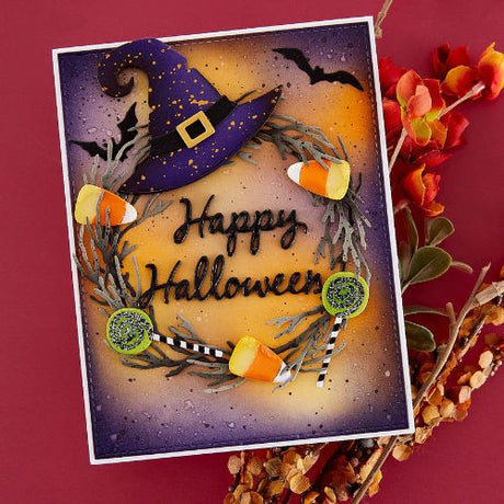 Spellbinders - Halloween Wreath Add-Ons Etched Dies