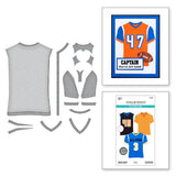 Spellbinders - Athletic Apparel Etched Dies by Justine Dvorak