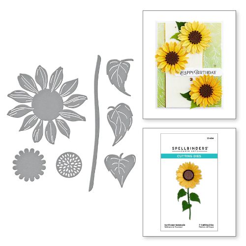 Spellbinders - Sunflower Serenade Etched Dies