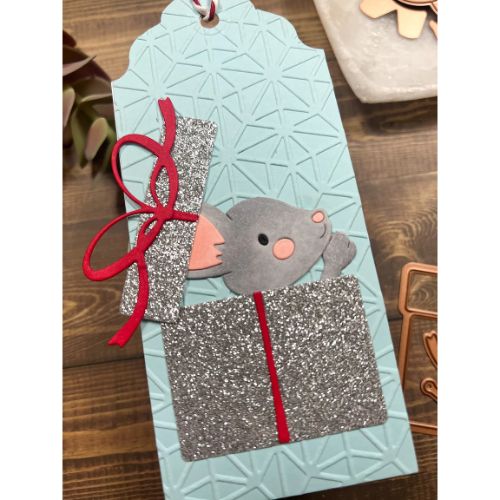 Spellbinders - Dancin' & Giftin' Mouse Etched Dies