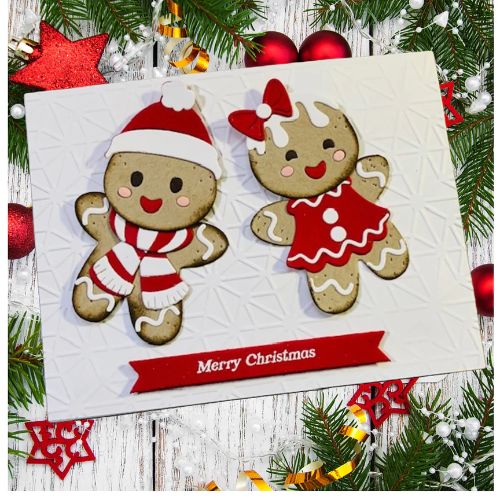 Spellbinders - Dancin' Gingerbread Etched Dies