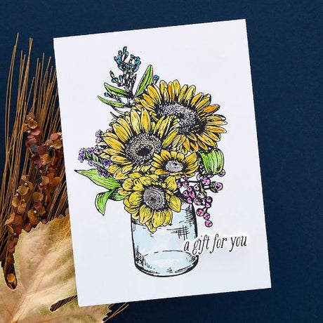 Spellbinders - Sunflower Bouquet Press Plate & Die Set