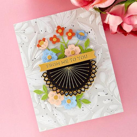 Spellbinders - Stitched Kaleidoscope Arch Etched Dies