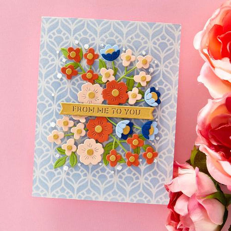 Spellbinders - Kaleidoscope Window Stencil