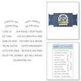 Spellbinders - Clear Stamps - Make a Scene Sentiments STP-025